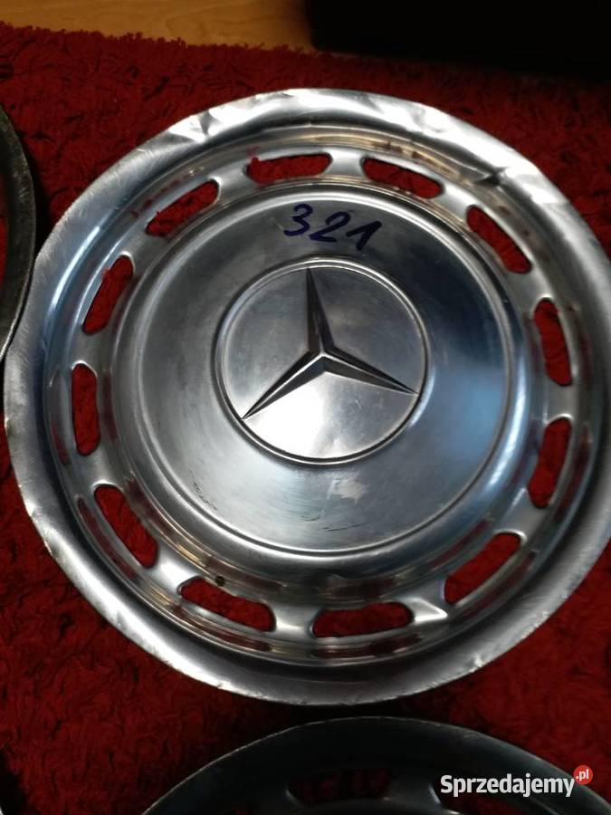 Kołpaki chrom Mercedes 123116126Oryginały 324 Gorzów Wielkopolski