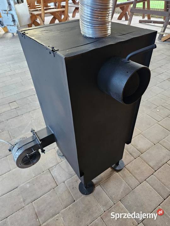 Piec nadmuchowy 13 kW nowy wentylator 3stopniowy łódzkie sprzedam