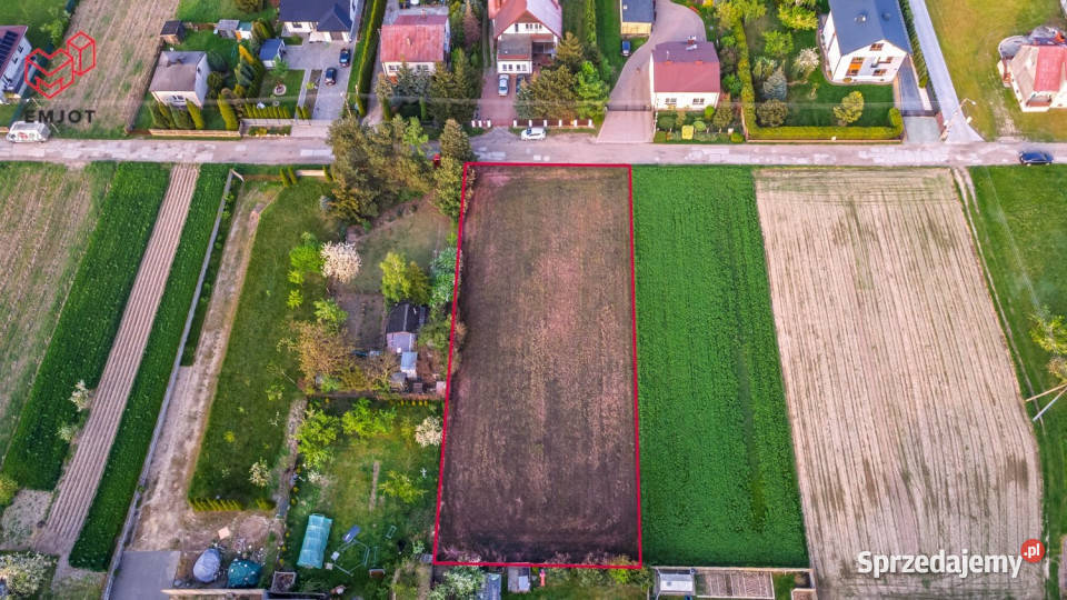 Sprzedaż działki 1656m2 Sieradz