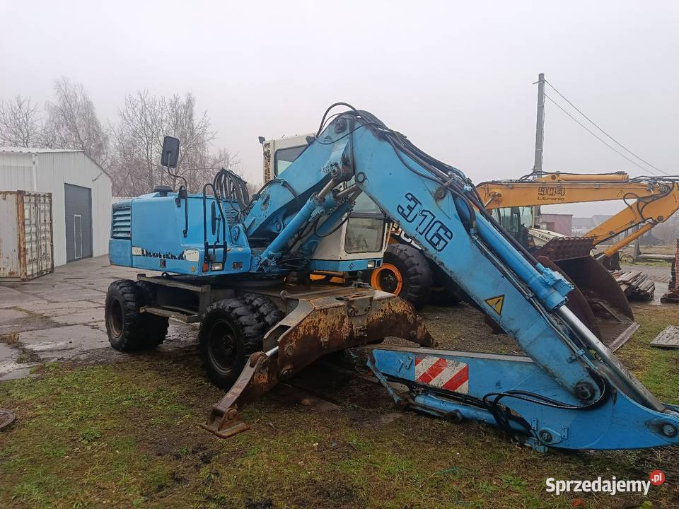 KOPARKA KOŁOWa LIEBHERR A316 1999 r SILNIK DEUTZ dolnośląskie Legnica
