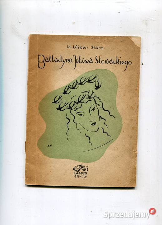 Balladyna Juliusza Słowackiego Wiktor Hahn miękka Pozostałe Szczecin