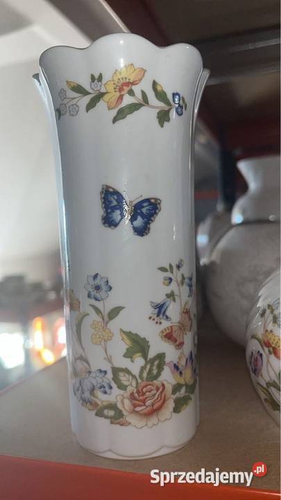 Wazonik Cottage Garden Aynsley Made in England Gdańsk
