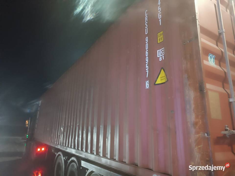 Kontener morski 40hc łódzkie Łódź