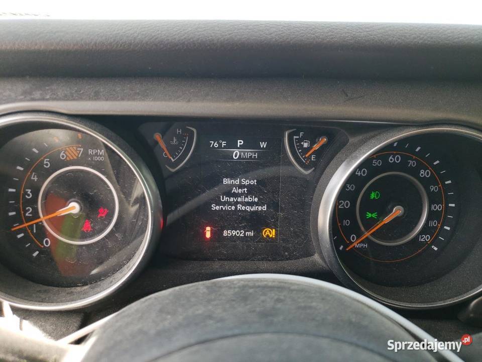 2019 JEEP WRANGLER UNLIMITED SPORT Samochody osobowe śląskie Częstochowa