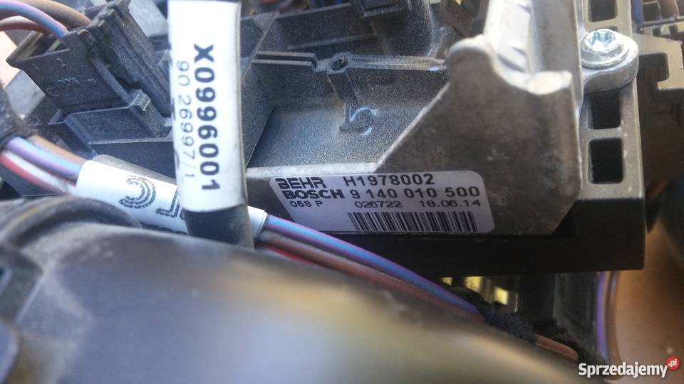Wentylator nagrzewnicy dmuchawa nawiew MAN TGA Staszów