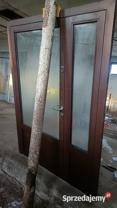 Drzwi aluminiowe ciepłe nowe Zbuczyn