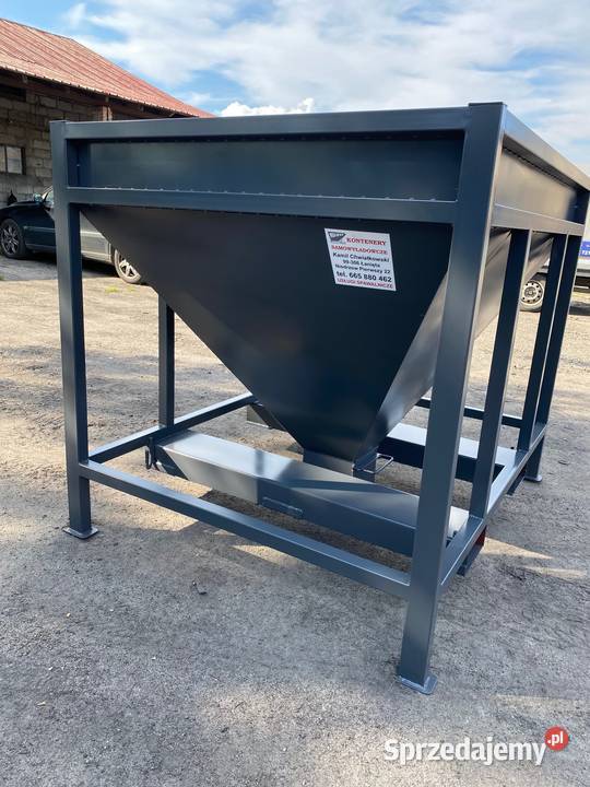 Kosz zasypowy Bufor przyjęciowy do big bag 2m3 Niedrzew Pierwszy