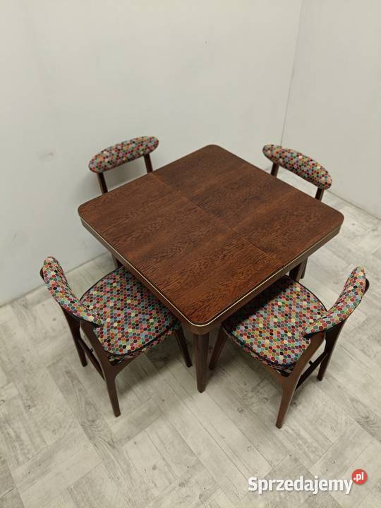 stół Jitona Czechosłowacja lata 60te komplet do Radomsko sprzedam