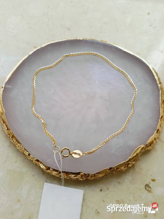 Złota Nowa bransoletka Lisi ogon dł19pr585 Wałcz