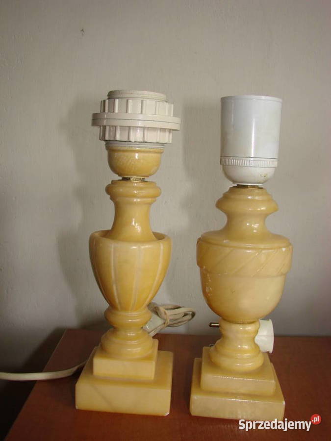 włoska alabastrowa lampa nocna pomorskie Pruszcz Gdański