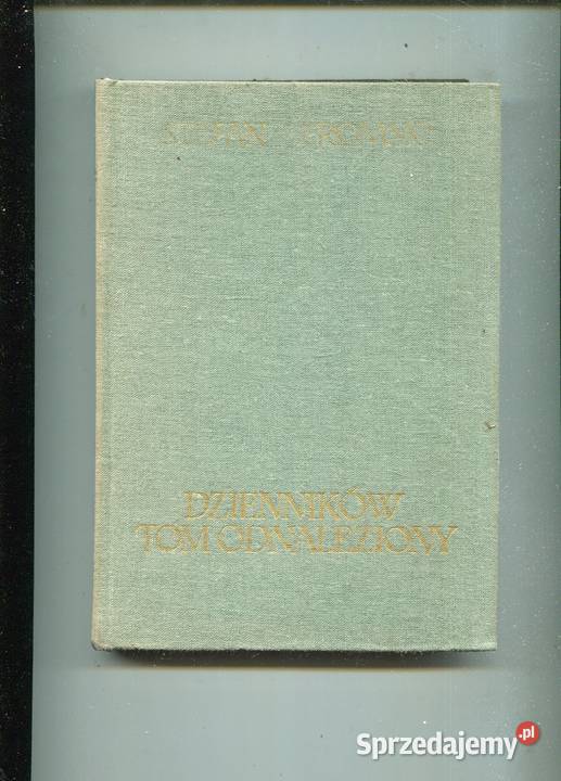 Dzienników tom odnaleziony Stefan Żeromski Szczecin