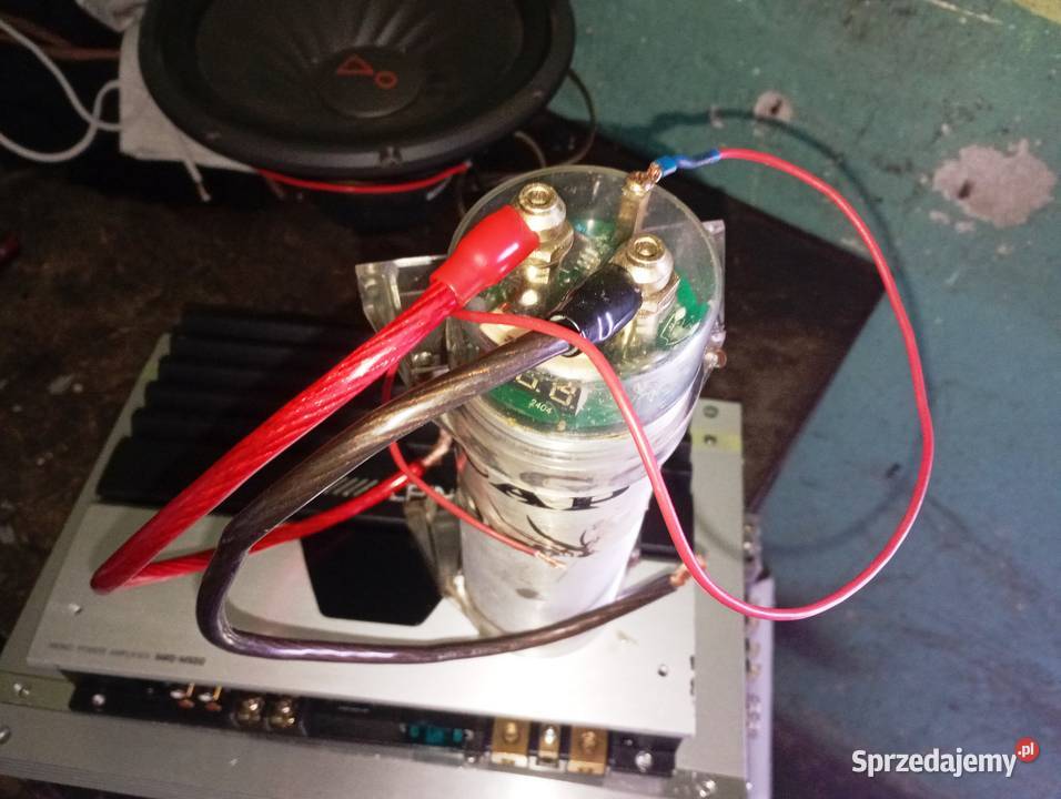 Kondensator car audio Dragon cap 1F Wysyłka Niegowonice