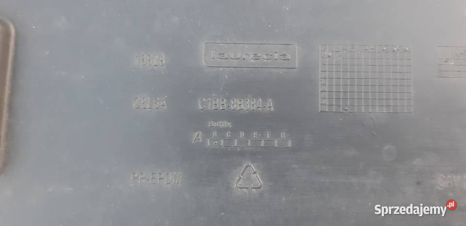 FORD FIESTA MK7 VII LIFT OSŁONA POD ZDERZAK Zderzaki Trzciel