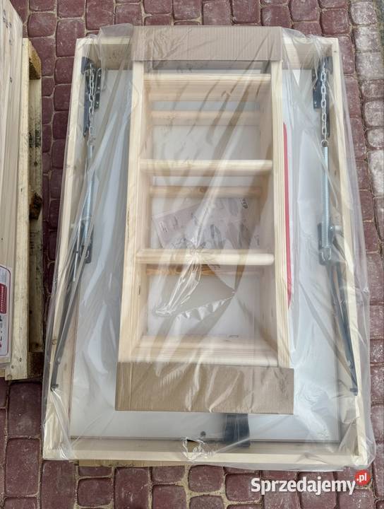 Schody strychowe ocieplane grubość 46 mm