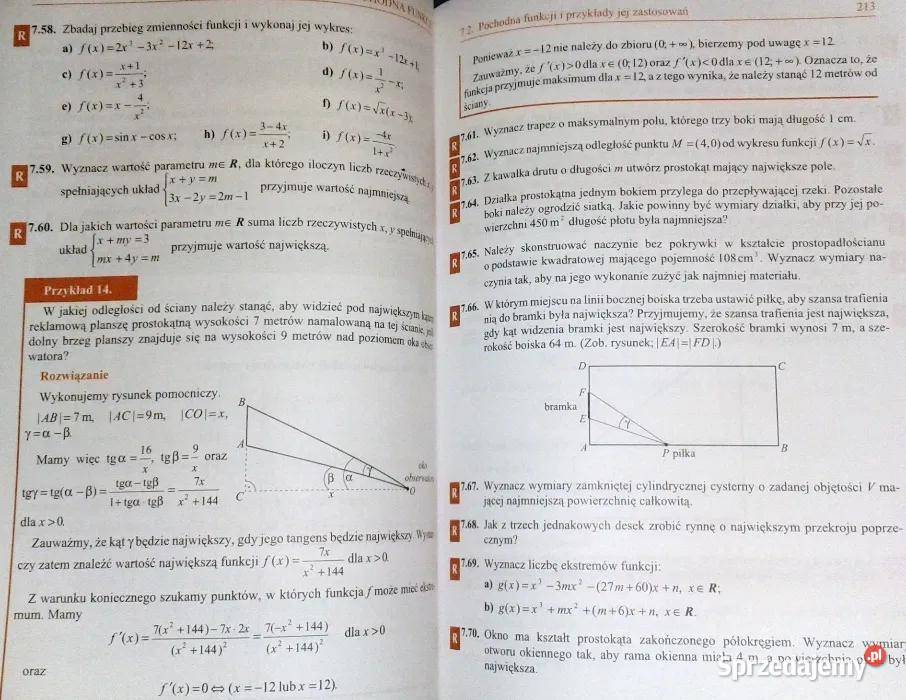 Zbiór zadań z matematyki LO LP i technikum Jerzy Pozostałe Chełm