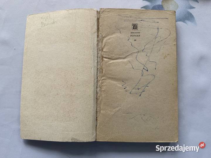 Popiolypowiesc S Zeromskiego w 3 tomachksiazka lubelskie Lublin