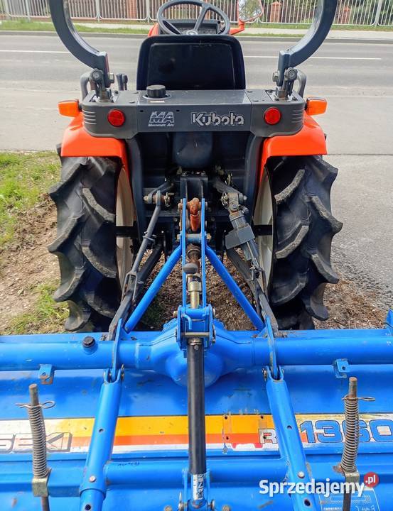 Ciągnik mini traktor ogrodniczy Kubota Skrzynia biegów Manualna lubelskie Zamość