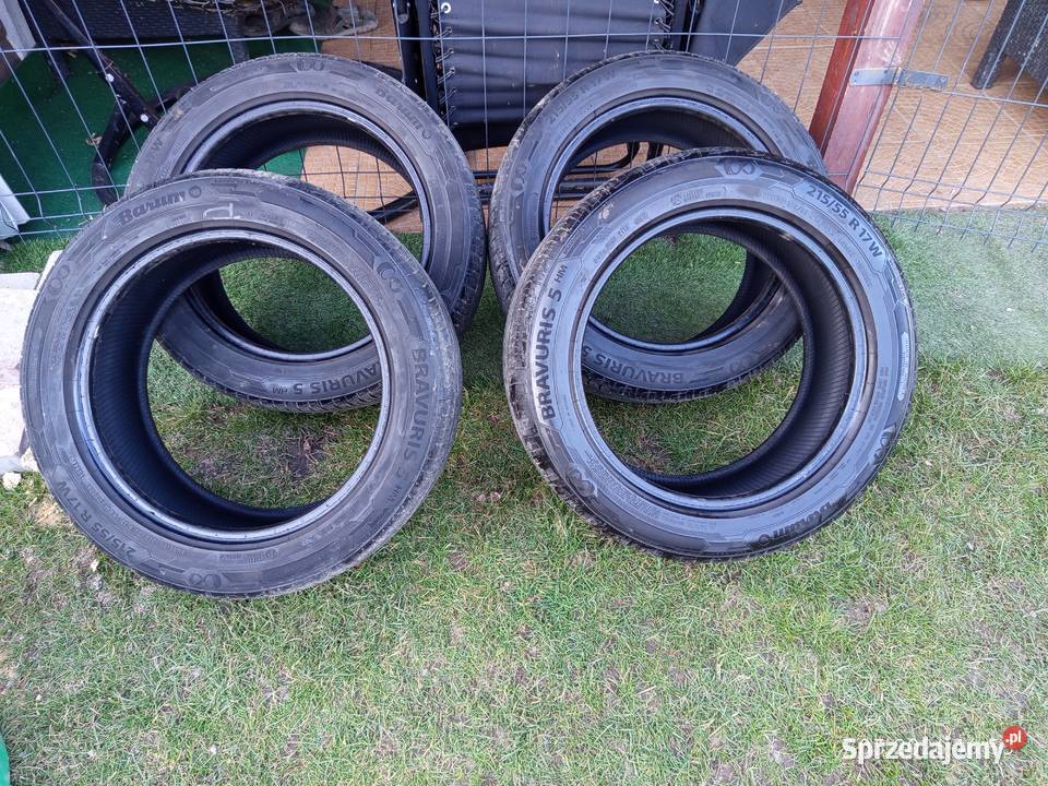 Opony letnie Barum bravuris R17 215 śląskie Kaniów