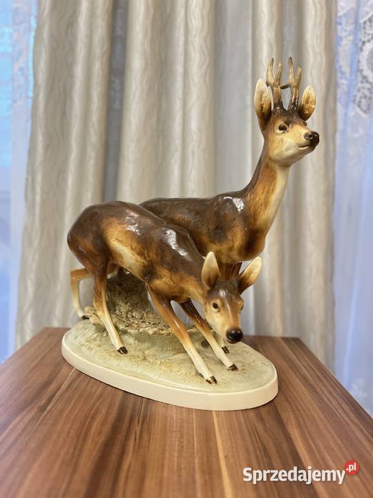 Wanke Royal Dux figurka myśliwska porcelanowa Jastrzębie-Zdrój