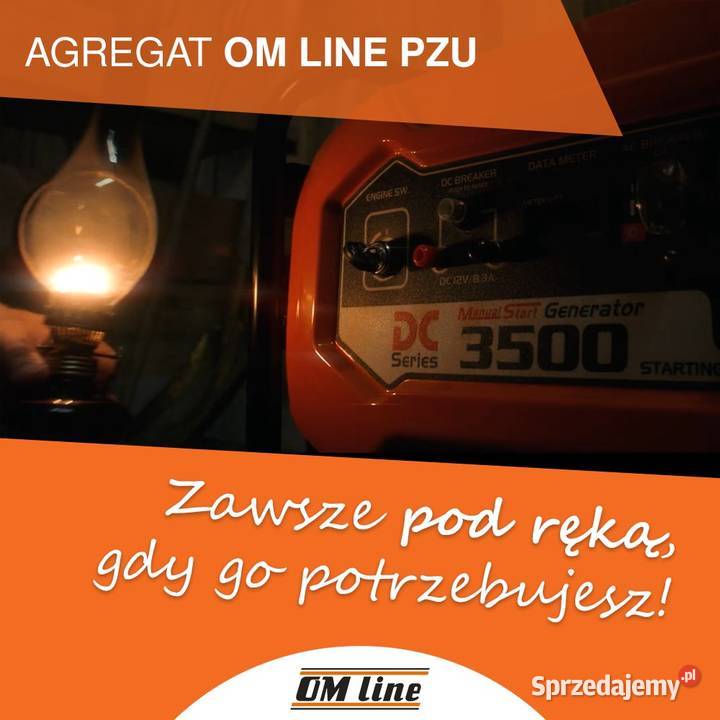 OLEO MAC OM LINE PZU 25 DCS AGREGAT GENERATOR Opalenica