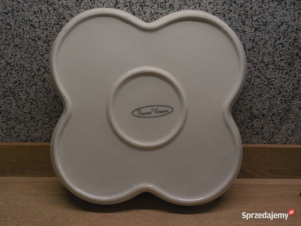 Porcelanowa biała pateratalerz FRANCA VERSARI Raszków