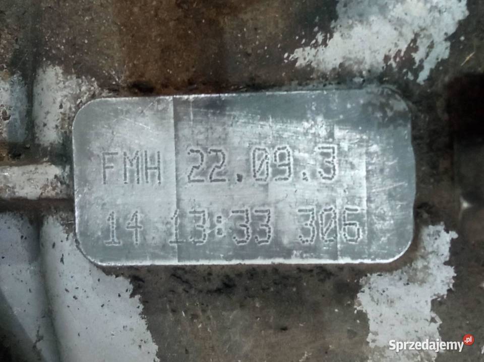 SKRZYNIA BIEGÓW FMH 19 TDI IV AUDI A3 VW Rok produkcji 2003