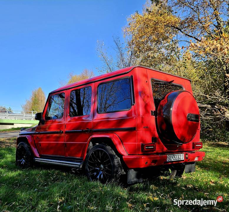 Mercedes G klasa G55AMG G463 Kompresor 507 5500cm3 śląskie