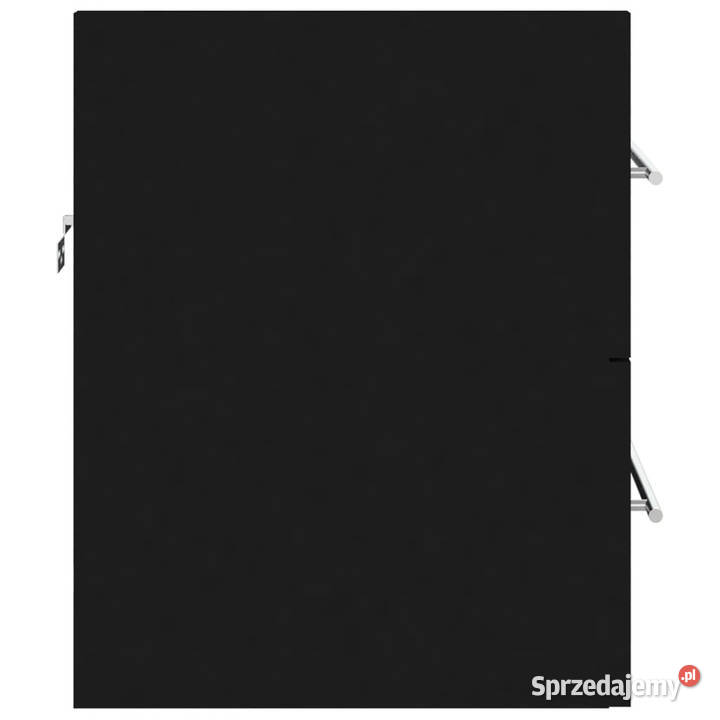 Szafka pod umywalkę czarna 60x385x48 WM804693 Warszawa