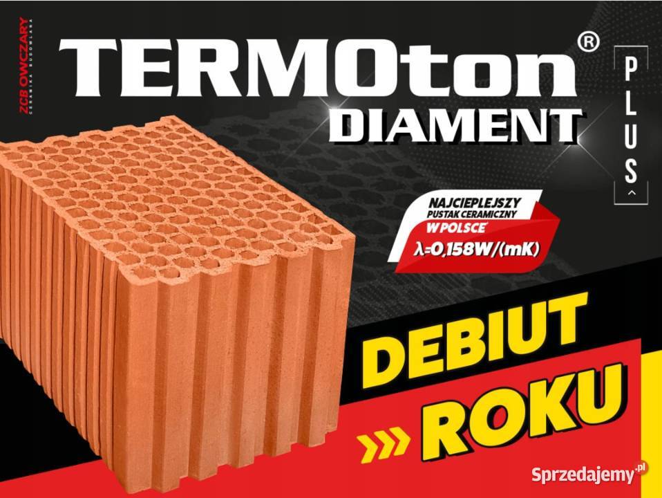 TERMOton pustak 25 PW325x250x235 Diament PLUS Gdów