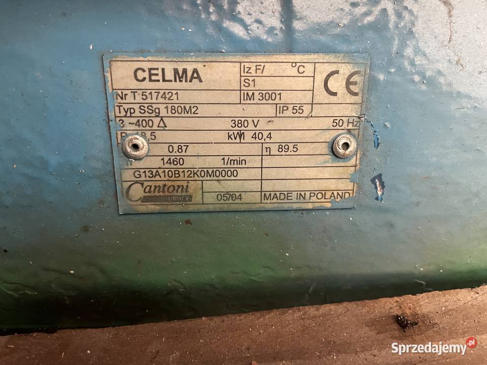 Silnik indukcyjny 185 kW 1460obrmin CELMA Kraków