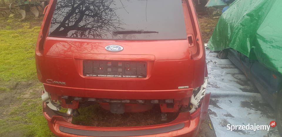 Ford Cma klapa tyl bagaznika kolor a4 Morawica