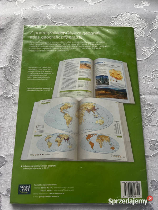Atlas geograficzny Nowa Era Kultura i Rozrywka śląskie Bielsko-Biała