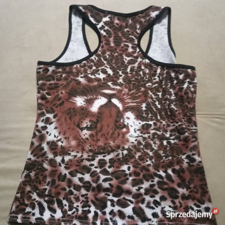 Top damski bokserka LXL Panterka Tygrys Animal Weronikopole