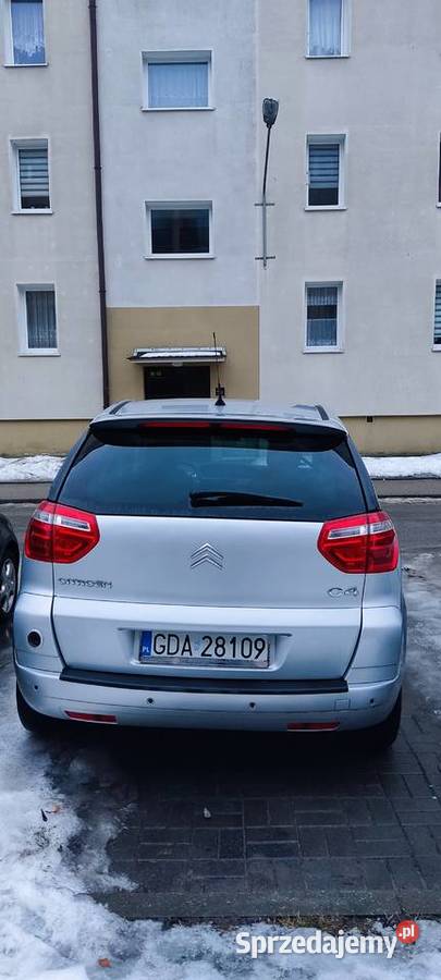 Citroen C4 Picasso 20 benzynagaz pomorskie Pruszcz Gdański