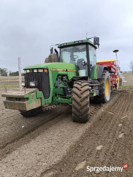 Ciągnik John Deere 8100 wielkopolskie Pniewy