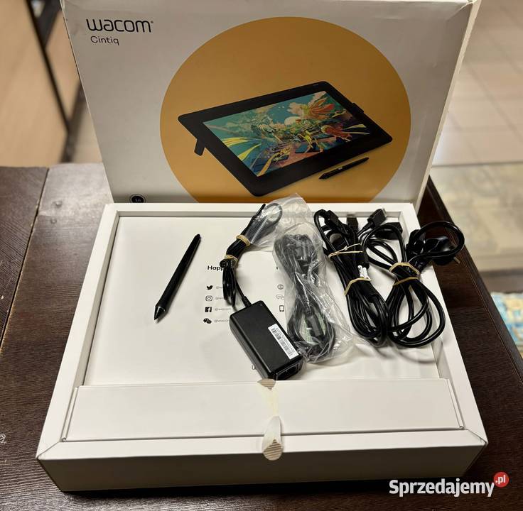 Tablet graficzny Wacom Cintiq 16 USB 156 344 x Tablety i palmtopy sprzedam