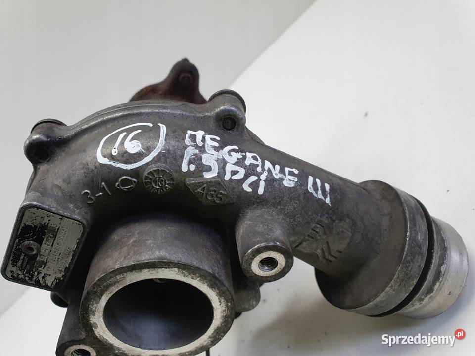 TURBOSPRĘŻARKA Renault Megane III 15 DCI turbo osobowe lubelskie Chełm
