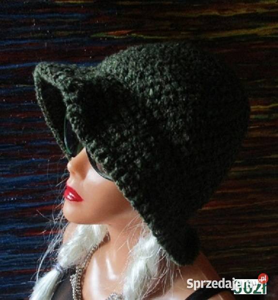 Nakrycia głowy kapelusze berety czapki hand made Nakrycia głowy