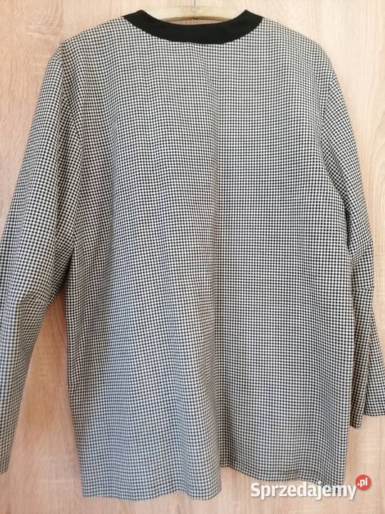 Marynarkażakiet damski biało czarny Rozmiar 42(XL) Łódź