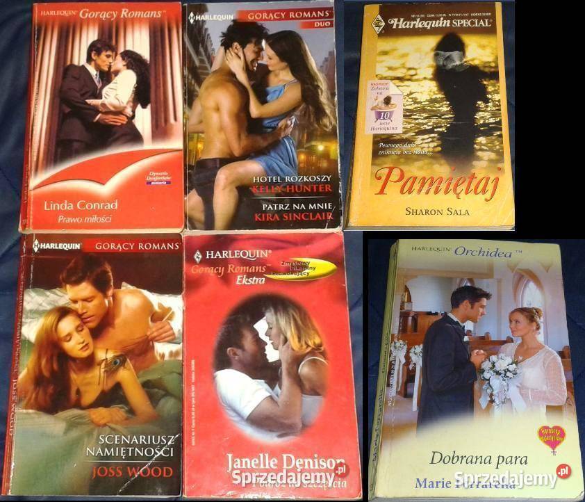 Harlequin Książki romanse 71 częśći Chełm