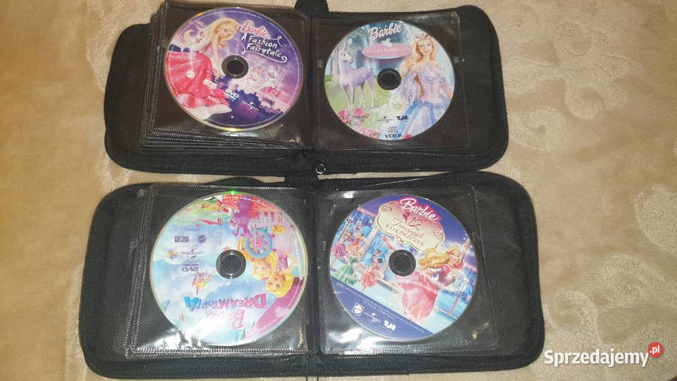 60 sztuk płyt DVD dzieci oryginalne dwa etui