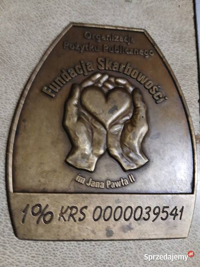 Pamiątka naszym Papierzu Janie Pawle II zachodniopomorskie Warnice