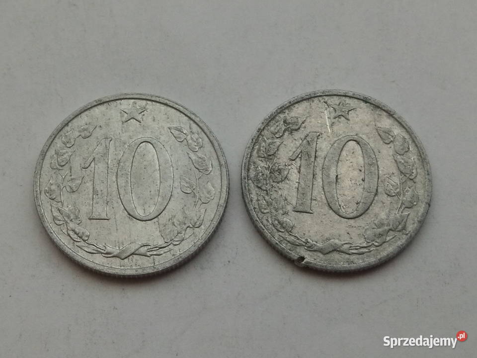 2 monety 10 hależy 1965r śląskie Dąbrowa Górnicza