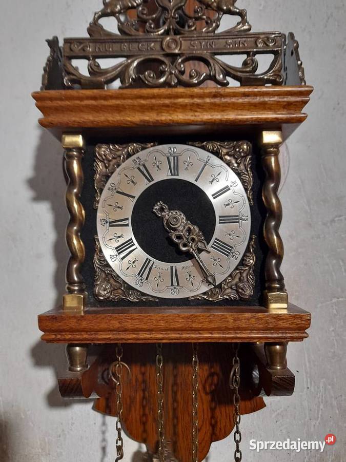 Strunowy zegar wiszący holenderski Atlas Dom i Ogród Rzeszów