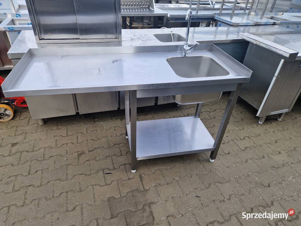 Zlew Gastronomiczny Z Miejscem na Zmywarkę