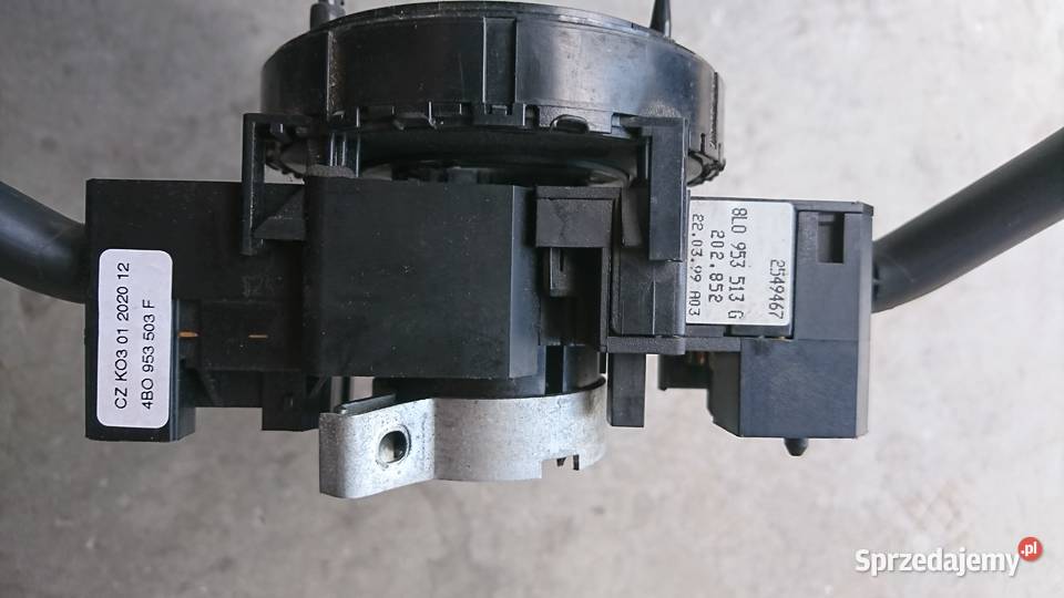 Przełącznik kierunkowskazów wycieraczek audi a3 wielkopolskie