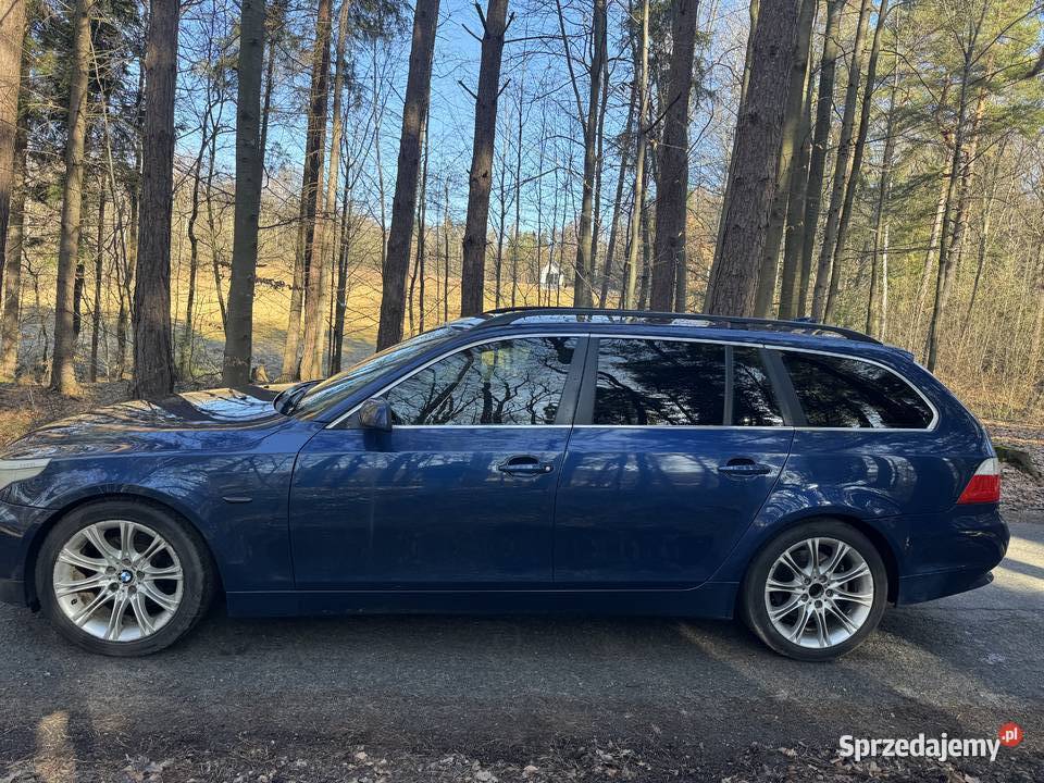 BMW E61 525D Panorama Automat 530D E60 lakier metallic Seria 5 Stanisław Górny