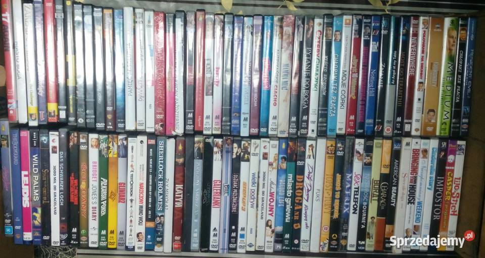 Filmy dvd 450 sztuk podlaskie