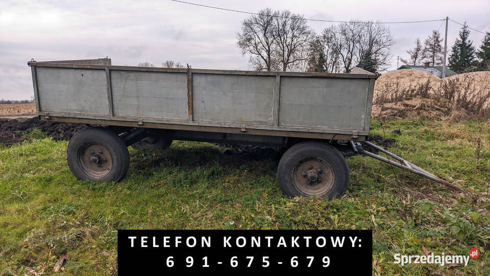 Przyczepa platforma sadownicza Dobrzyń nad Wisłą