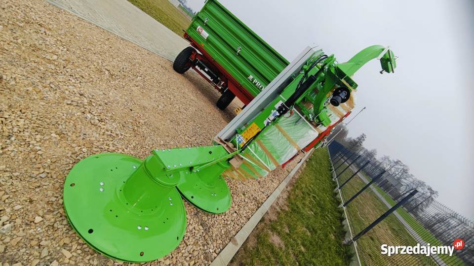 Kosiarka dwu bębnowa rotacyjna TALEX 21m H Nowa Kiernozia sprzedam